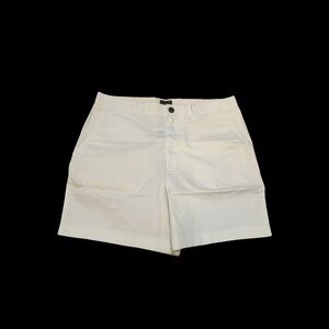 J Crew Women’s White Shorts Sz 32 NEW